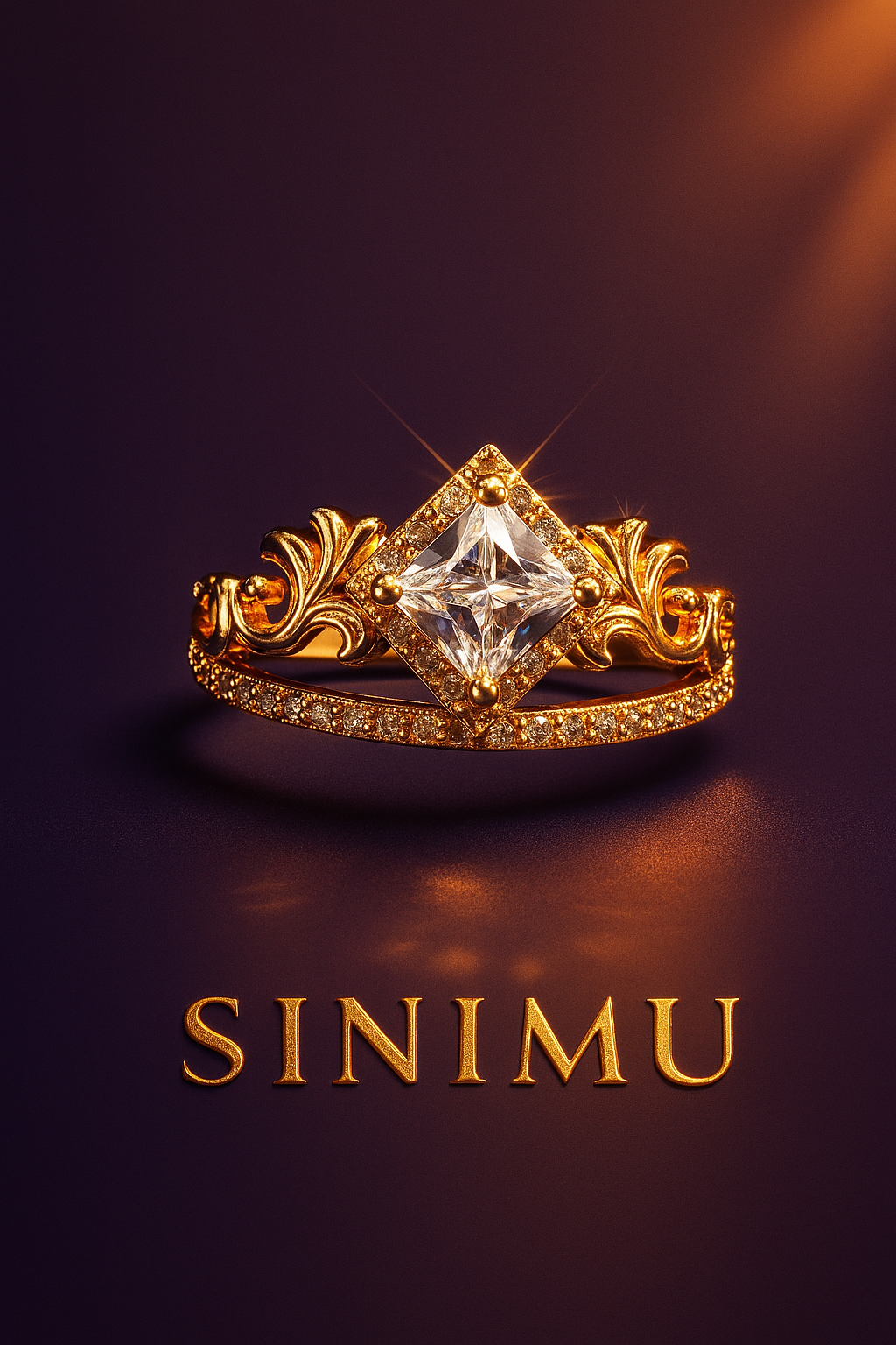 SINIMU – Regal Square-Cut Ring Adjustable