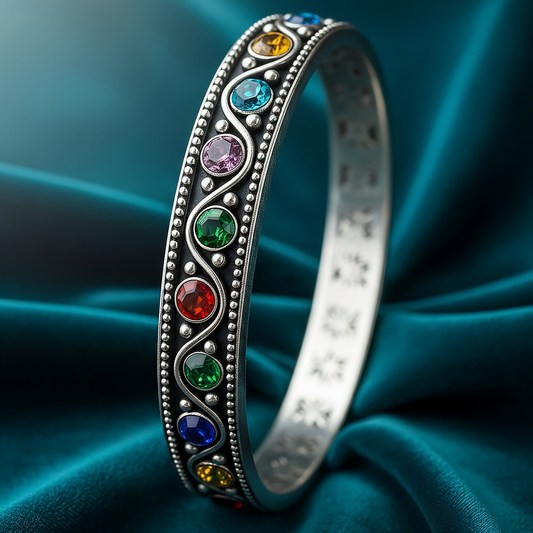 SINIMU – Celestia Multistone Bangle