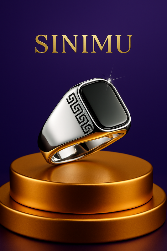 SINIMU Men’s Classic Ring – Bold & Refined