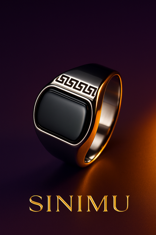 SINIMU Men’s Classic Ring – Bold & Refined