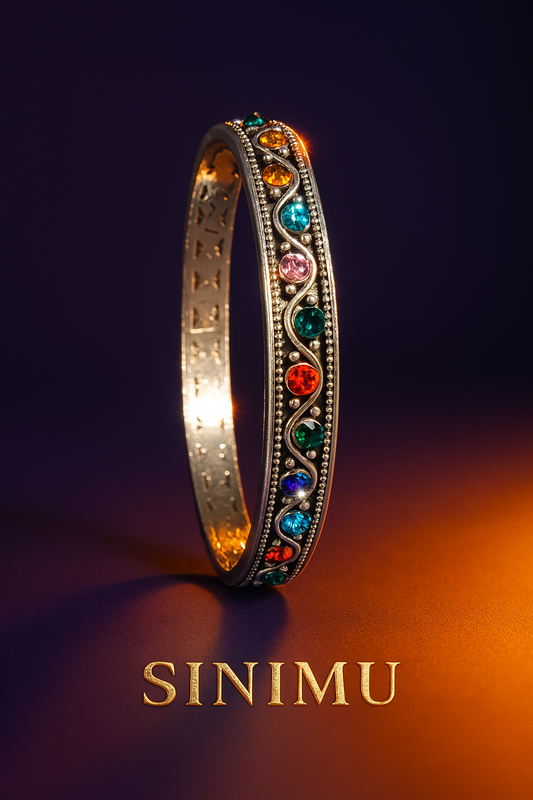 SINIMU – Celestia Multistone Bangle