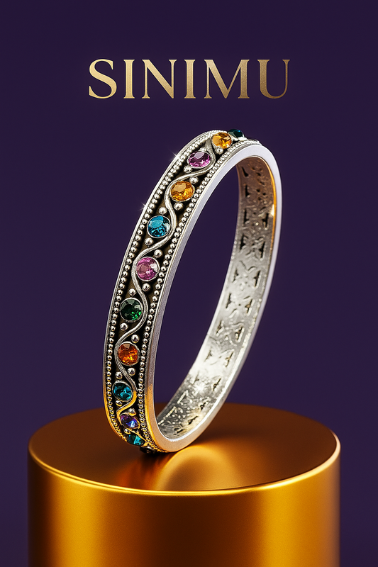 SINIMU – Celestia Multistone Bangle