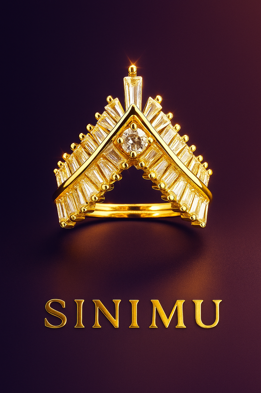 SINIMU – Crimson V-Shine Ring 2 Adjustable