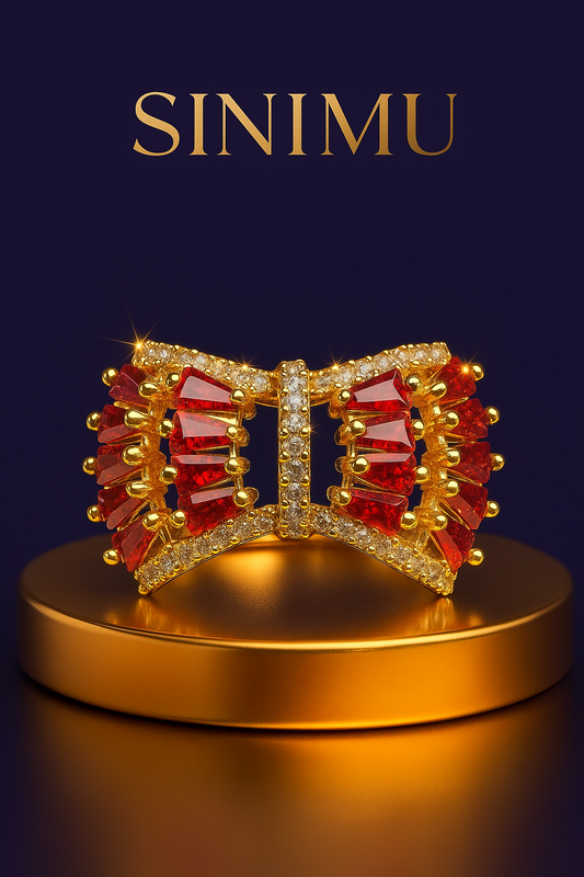 SINIMU – Winged Radiance Ring 3 Adjustable