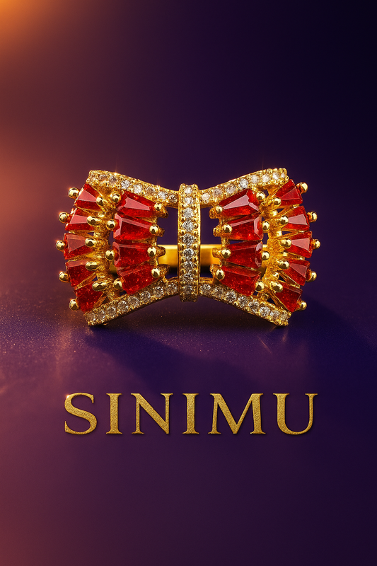 SINIMU – Winged Radiance Ring 3 Adjustable