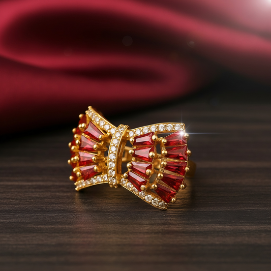 SINIMU – Winged Radiance Ring WOMEN Adjustable