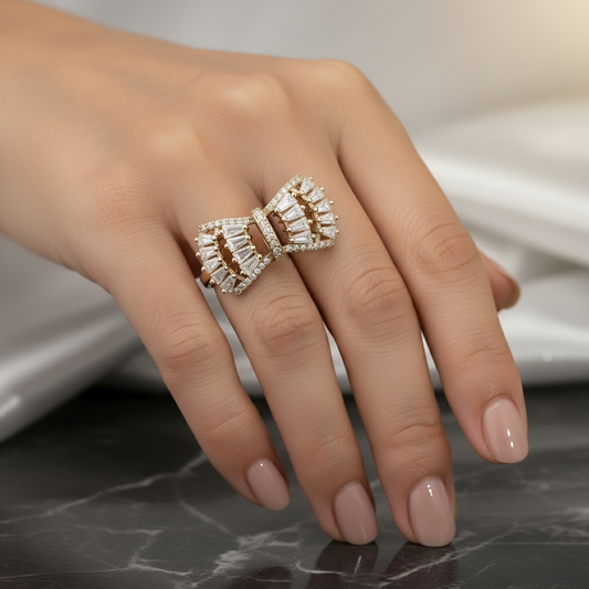 SINIMU – Winged Radiance Ring WOMEN Adjustable
