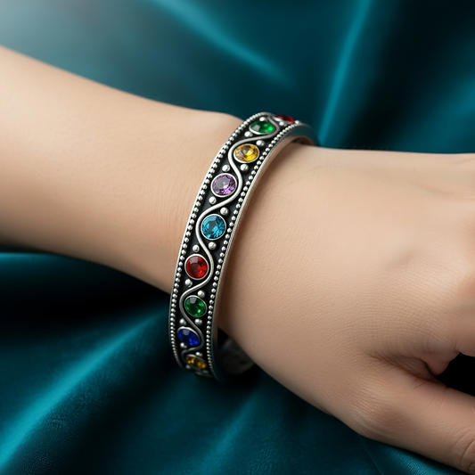 SINIMU – Celestia Multistone Bangle